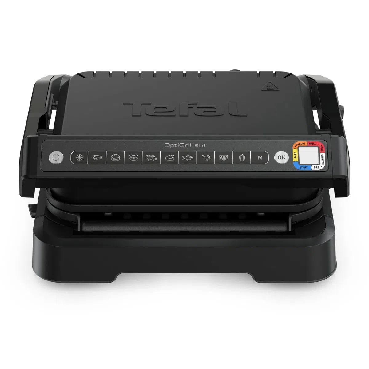 Tefal Optigrill 2in1 Gc7728 Kontaktgrill Schwarz 2100 W 600 Cm? Grillfl?che