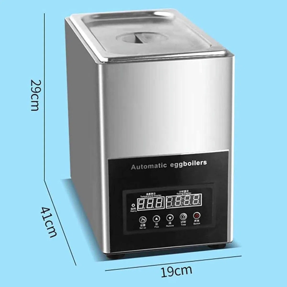 Cuiseur à œufs électrique 800 W, cuiseur à œufs Commercial, pour œufs durs, mousufs électrique 800 W, cuiseur à œufs Commercial, pour œufs durs, Mous et Moyens, avec arrêt Automatique, 110 V