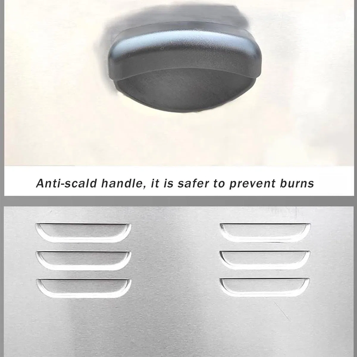 Chaudière à œufs électrique 2600 W, cuiseur à œufs automatique commercial de grande capacité avec arrêt automatique, 60 œufs, pour œufs durs, mous, moyens et rapides