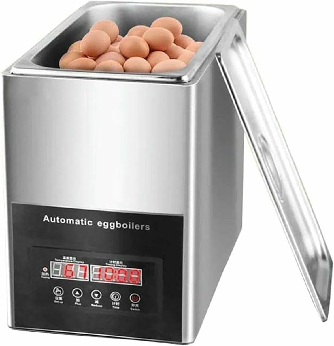 Cuiseur à œufs à Source Chaude, cuiseur à œufs à Source Chaude Commercial avec minuterie pour Restaurant