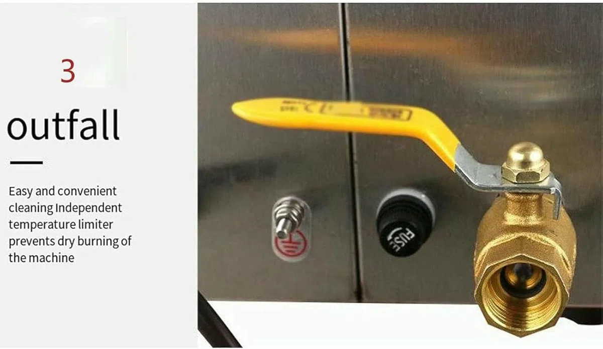 Cuiseur à œufs à Source Chaude, cuiseur à œufs à Source Chaude Commercial avec minuterie pour Restaurant