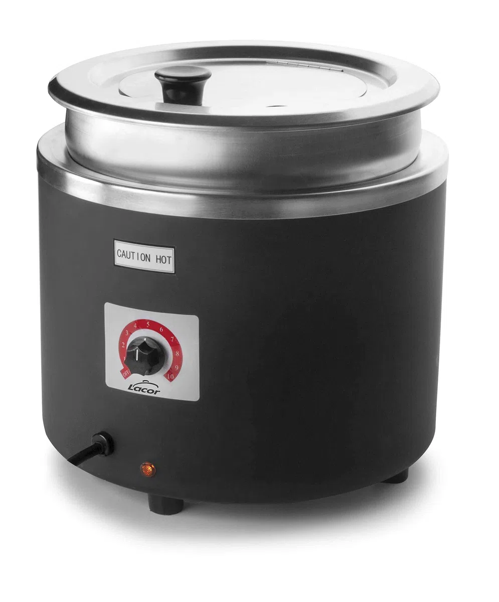 Lacor 69267 - Chaudière électrique à soupe, Acier Acier Inox 18/10, 800 W