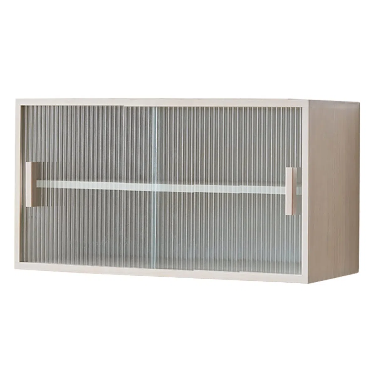 Armoire murale polyvalente en bois massif pour entrée, bureau, salon, cuisine - Blanc - 60 x 30 x 35 cm