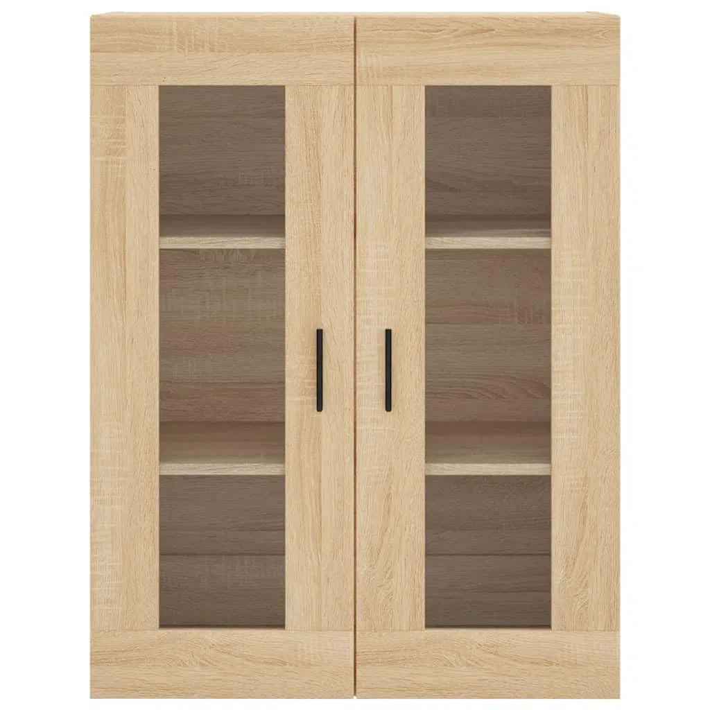 Lot de 2 armoires murales en chêne Sonoma 69,5 x 34 x 90 cm